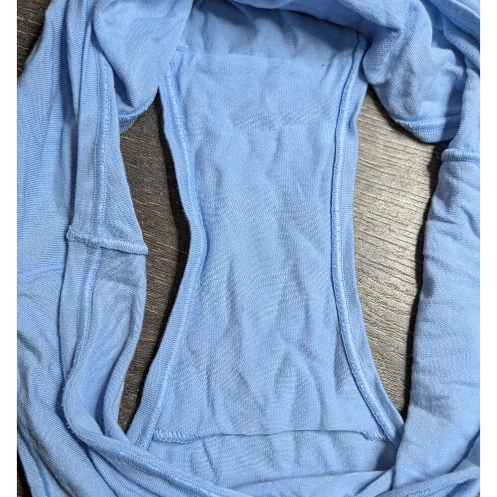 Victoria's Secret Pink Logo Light Ketchup Mustard Panties XXL Blue (429D